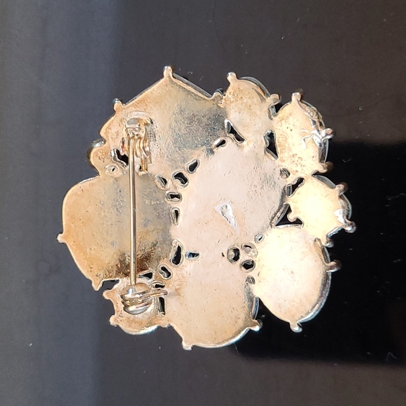 Vintage Rhinestone Brooch - Picture 2 of 3